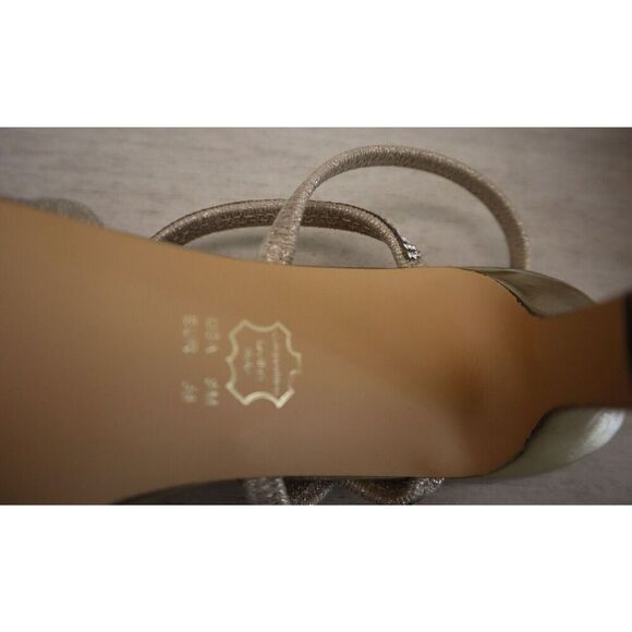 Nina New York Women's Sz 8M Gold Glitter Billie Mid-Heel Closed-Toe Pumps - Picture 10 of 11